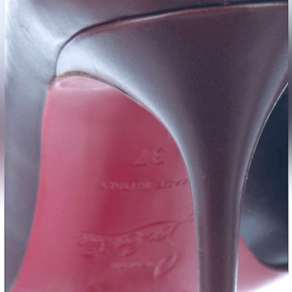 Christian Louboutin so kate stilletos 100mm, Nappa black Leather EU37 - Picture 8 of 14